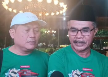 2 Bus Buruh dari Kudus Berangkat ke Jakarta untuk May Day 2026