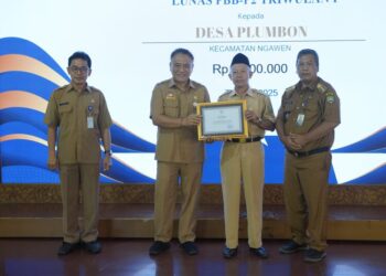 Lunas PBB-P2, 37 Desa di Blora Dapat Apresiasi Bantuan Keuangan