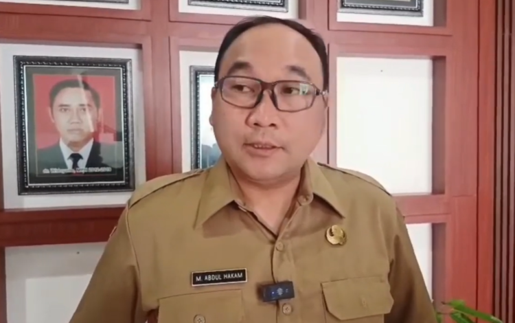 Waspadai Bahaya Hantavirus yang Dibawa Tikus, Dinkes Semarang Gencar Edukasi Masyarakat 25 Kepala Dinkes Kota Semarang, M Abdul Hakam memberikan keterangan terkait Hantavirus, Selasa (12/5/2026). Foto : Syahril Muadz/Lingkar