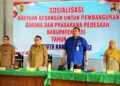 Perbaikan Jalan Dimulai Akhir Mei, DPRD Pati Minta Kades dan Camat Aktif Mengawasi 34 Ketua Komisi C DPRD Pati Joni Kurnianto ikut menghadiri sosialisasi bantuan keuangan (bankeu) pembangunan sarana dan prasarana pedesaan di Kabupaten Pati. (Lingkarjateng.id)