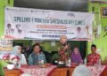 Bupati Kendal, Dyah Kartika Permanasari saat mengunjungi program Speling di Desa Pucangrejo Pegandon, Selasa, 5 Mei 2026. (Anik Kustiani/Lingkarjateng.id) 
