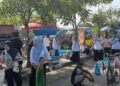 Suasana Car Free Day Pasar Rakyat di Alun-alun Kembangjoyo Pati. (Dok. Pribadi/Lingkarjateng.id)