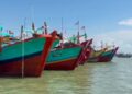 Nelayan Tasikagung Rembang Kembali Melaut Usai Sebulan Mogok Kerja 34 Kapal yang bersandar di Pelabuhan Perikanan Tasikagung, Kabupaten Rembang. (Vicky Rio/Lingkarjateng.id)