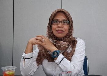 Kepala Ombudsman Jateng, Siti Farida. (Rizky Syahrul Al-Fath/Lingkarjateng.id)