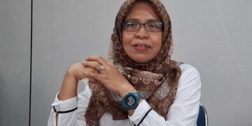 Kepala Ombudsman Jateng, Siti Farida. (Rizky Syahrul Al-Fath/Lingkarjateng.id)