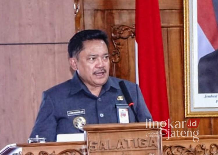 Pemkot Salatiga Gandeng Bidan Percepat Pelaporan dan Penerbitan Akta Kelahiran 25 Wali Kota Salatiga, Robby Hernawan. (Peokompim Setda Salatig/Lingkarjateng.id)