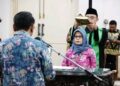 Kepala Dinas Koperasi dan UMKM Siti Subiati diambil sumpah jabatan sebagai Penjabat (Pj) Sekretaris Daerah (Sekda) Pati pada Kamis, 21 Mei 2026 di Ruang Pringgitan Pendopo Kabupaten Pati. (Dok. Pribadi/Lingkarjateng.id)