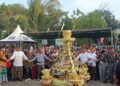 Tradisi Kirab Tebokan Kaliputu di Kudus. Foto : Dok.pribadi/lingkar