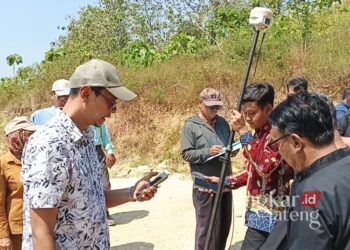 Dugaan Penyerobotan Tanah di Sendangharjo Blora, BPN Turun Lakukan Pengukuran Ulang