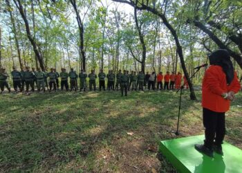 Hadapi Musim Kemarau, BPBD Blora Gandeng Perhutani Siap Tanggulangi Karhutla 25 BPBD Kabupaten Blora melakukan apel kesiapsiagaan bencana alam, Selasa (2/6). Foto : dok. BPBD Blora/Lingkar