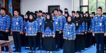 Gaji 13 ASN Pemkot Salatiga Dipastikan Cair Juni, PPPK Paruh Waktu Ikut Kebagian 10 ASN di lingkungan Pemerintah Kota Salatiga. (Prokompim Setda Salatiga/Lingkarjateng.id)