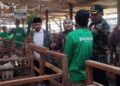 Bupati Kendal, Dyah Kartika Permanasari, mendampingi Pimpinan Baznas RI Bidang Digitalisasi, Keuangan, dan Operasional, Mokhamad Mahdum, melaunching Balai Ternak Baznas di Desa Kalirejo, Kecamatan Kangkung, Selasa, 9 Juni 2026. (Anik Kustiani/Lingkarjateng.id)