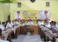 Bupati Jepara, Witiarso Utomo, dalam kegiatan Ngolah Pikir (Ngopi) Bareng Petinggi yang digelar Pemerintah Kabupaten Jepara di Desa Bucu, Kecamatan Kembang, Rabu, 3 Juni 2026. (Tomi Budianto/Lingkarjateng.id)