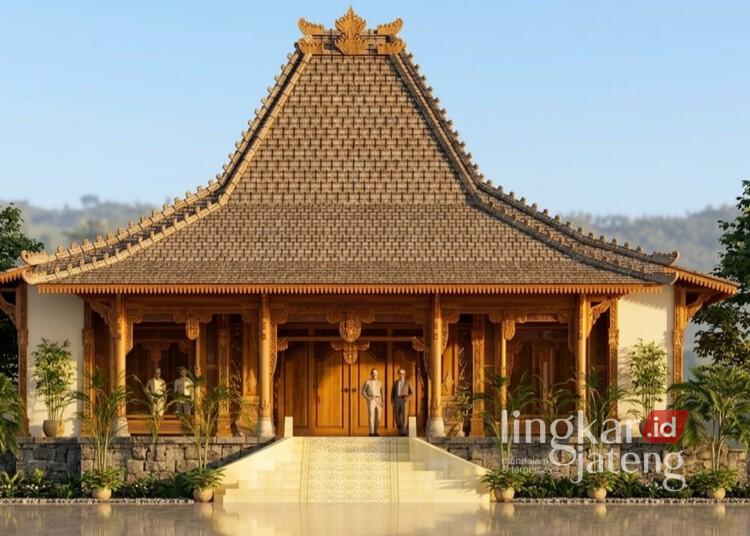 Pembangunan Rumah Dinas Bupati Jepara Disorot, DPUPR: Anggaran Lebih Besar Perbaikan Jalan 25 Desain Rumah Dinas Bupati Jepara yang baru. (Tomi Budianto/Lingkarjateng.id)