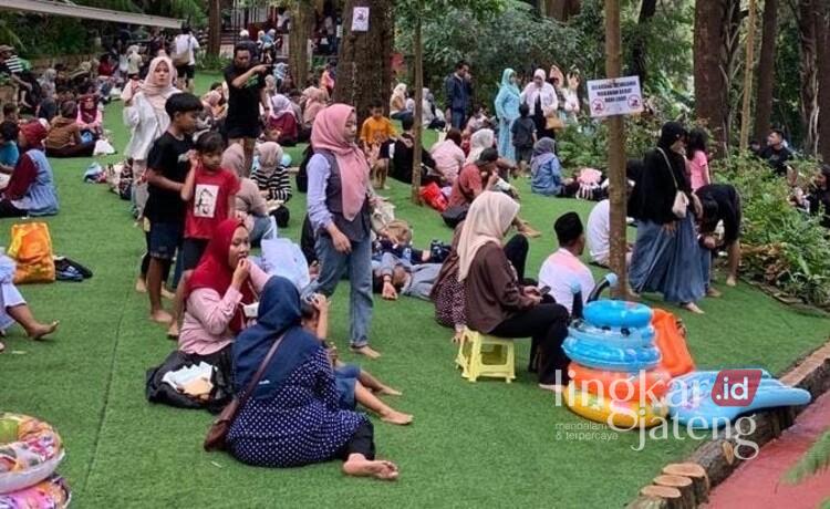 Selama Setahun, 188.673 Wisatawan Kunjungi Deswita Pijar Park Kudus 25 Wisatawan saat berkunjung ke objek wisata Pijar Park di Desa Kajar, Kecamatan Dawe, Kabupaten Kudus. Foto: Nisa Hafizhotus Syarifa/Lingkar