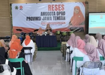 Anggota Komisi B DPRD Jawa Tengah Ida Nurul Farida dalam acara reses di Salatiga, Minggu, 28 Juni 2026. (Humas DPRD Jateng/Lingkarjateng.id)