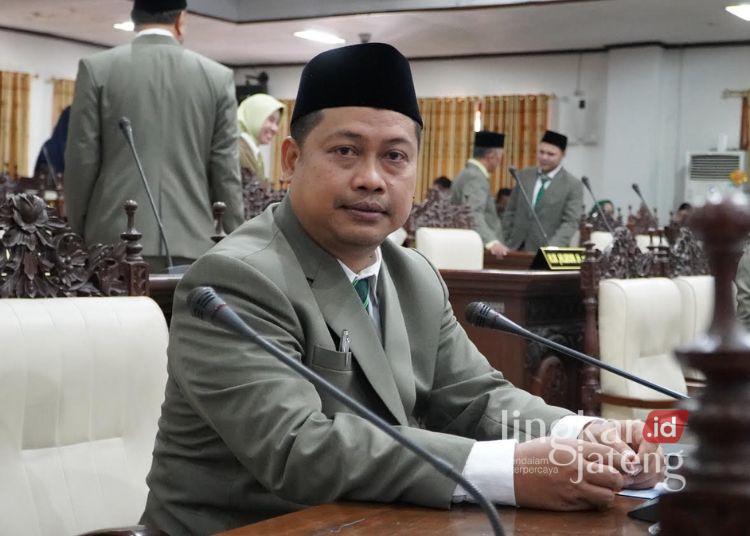 Anggota Komisi C DPRD Kabupaten Jepara Bustanul Arif. (Tomi Budianto/Lingkarjateng.id)