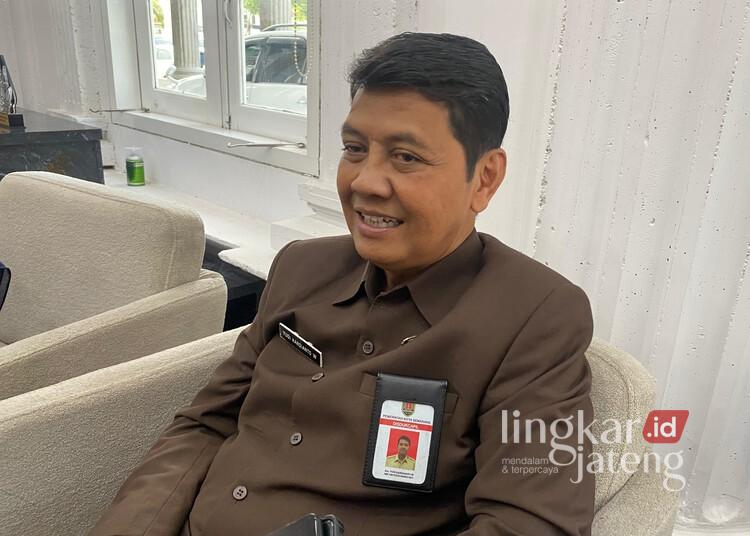 Kepala Disdukcapil Kota Semarang, Yudi Hardianto Wibowo. (Syahril Muadz/Lingkarjateng.id)