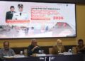Wakil Wali Kota Pekalongan Balgis Diab (kedua kanan) dalam agenda Penilaian Penghargaan Pembangunan Daerah (PPD) Tahun 2026 tahap dua di Ruang Buketan, Kantor Sekretariat Daerah Kota Pekalongan, Senin, 26 Juni 2026. (Fahri Akbar/Lingkarjateng.id)