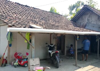 Rumah tidak layak huni atau RTLH dI Kabupaten Blora. (Eko Wicaksono/Lingkarjateng.id)