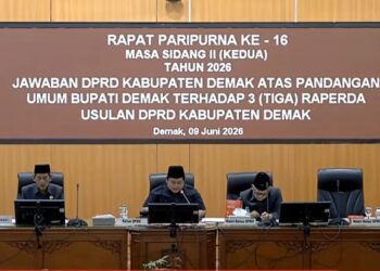 DPRD dan Pemkab Demak Bahas Raperda Khusus Penanganan Banjir Rob