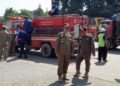 Personel Satpolkar Kendal mendampingi sidak aktivitas pertambangan di perbatasan Kendal-Semarang di Desa Sumberejo, Kecamatan Kaliwungu, Rabu, 10 Juni 2026. (Anik Kustiani/Lingkarjateng.id)