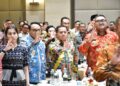 Plt Bupati Pekalongan, Sukirman (tengah), mengikuti Rapat Koordinasi Pengendalian Alih Fungsi Lahan Sawah di Semarang, Kamis, 4 Juni 2026. (Fahri Akbar/Lingkarjateng.id)