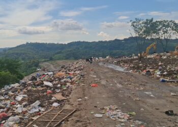 TPA Jatibarang, Kota Semarang. (Syahril Muadz/Lingkarjateng.id)