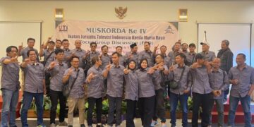Musyawarah Koordinator Daerah (Muskorda) IV Ikatan Jurnalis Televisi Indonesia (IJTI) Korda Muria Raya di Hotel Amantis, Kabupaten Demak pada Kamis, 11 Juni 2026. (dok for Lingkarjateng.id)