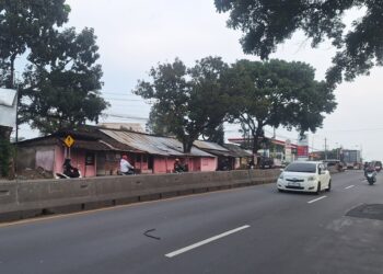 Kawasan lokalisasi Tegal Panas di Kecamatan Bergas, Kabupaten Semarang. (Hesty Imaniar/Lingkarjateng.id)