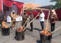 Pemusnahan yang digelar di halaman Kejaksaan Negeri Batang, Selasa (9/6/2026). Foto : Dok.Pribadi for lingkarjateng.id