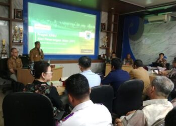 Bapperida Batang Menggelar Rakor pembenahan Alat Penerangan Jalan Umum (APJU) di Ruang Ujungnegoro Baperrida Batang, Kabupaten Batang, Selasa, 2 Juni 2026. (Dok. Kominfo Batang/Lingkarjateng.id)