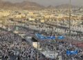 Ilustrasi: Ribuan jemaah haji dari berbagai negara berjalan pulang setelah melempar jumrah di Mina, Makkah, Arab Saudi. (Antara)