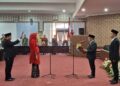 Nanik Sulastri Resmi Kembali ke DPRD Kendal Lewat PAW, Siap Kawal Aspirasi Masyarakat 34 Nanik Sulastri mengucapkan sumpah sebagai anggota DPRD Kabupaten Kendal, Rabu, 17 Juni 2026. (Unggul Priambodo/Lingkarjateng.id)