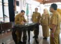 Plt Bupati Pati, Risma Ardhi Chandra melantik 242 Kepala UPTD Satuan Pendidikan jenjang TK, SD, dan SMP, Selasa, 2 Juni 2026. Pengukuhan berlangsung di Pendopo Kabupaten Pati. (Dok. Pemkab Pati/Lingkarjateng.id)