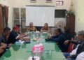 Spesifikasi Proyek Jalan Bernilai Miliaran Rupiah di Pati Jadi Sorotan 34 Gerakan Masyarakat Tolak Korupsi (Germap) saat melakukan audiensi dengan Dinas Pekerjaan Umum dan Penataan Ruang (DPUTR) pada Selasa, 9 Juni 2026. (Fahtur Rohman/Lingkarjateng.id)