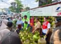 Koperasi Desa (Kopdes) Merah Putih di Kabupaten Rembang mulai melayani penjualan LPG bersubsidi 3 kilogram, Senin, 29 Juni 2026. (Vicky Rio/Lingkarjateng.id)