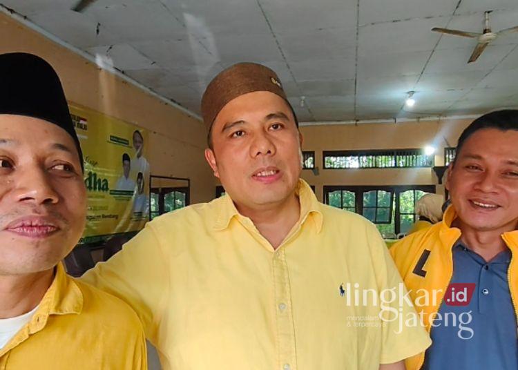 Lagu MBG 'Mas Bahlil Ganteng' Viral, Golkar Jateng: Bentuk Apresiasi Untuk Kanda Bahlil 25 Ketua Dewan Pimpinan Daerah (DPD) I Partai Golkar Jawa Tengah, Mohammad Saleh menanggapi fenomena lagu viral MBG (Mas Bahlil Ganteng), Sabtu, 30 Mei 2026. (Vicky Rio/Lingkarjateng.id)