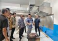 Dapur SPPG Dorokandang mulai memanfaatkan CNG dalam operasional dapur MBG, Senin, 1 Juni 2026. (Vicky Rio/Lingkarjateng.id)