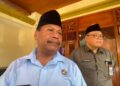 Bupati Rembang Harno saat diwawancara di Rumah Dinas Bupati Rembang, Kamis, 25 Juni 2026. (Vicky Rio/Lingkarjateng.id)