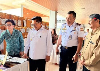 Wali Kota Salatiga Robby Hernawan saat menghadiri Peringatan Hari Lanjut Usia Nasional (HLUN) Tahun 2026 yang digelar di Terminal Tipe A Tingkir, Rabu, 3 Juni 2026. (Angga Rosa/Lingkarjateng.id)