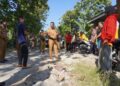 Bupati Sragen Sigit Pamungkas meninjau jajaran meninjau kondisi jalan Gunung Banyak-Sidorejo, Senin, 8 Juni 2026. (Dok. Pemkab Sragen/Lingkarjateng.id)