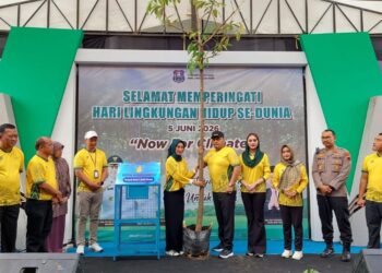 Puncak peringatan  Hari Lingkungan Hidup Sedunia Tahun 2026 di Alun-Alun Kota Tegal, Rabu, 10 Juni 2026. (Dok. Pemkot Tegal/Lingkarjateng.id)