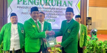 Nakhodai PPP Jepara, Gus Haiz Bidik Penambahan Kursi di Pemilu 2029 10 Pengukuhan kepengurusan Ketua Dewan Pimpinan Cabang (DPC) Partai Persatuan Pembangunan (PPP) Kabupaten Jepara periode 2026-2031 di Hotel Atria Magelang pada Sabtu, 18juli 2026. (dok for Lingkarjateng.id)