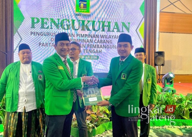 Nakhodai PPP Jepara, Gus Haiz Bidik Penambahan Kursi di Pemilu 2029 25 Pengukuhan kepengurusan Ketua Dewan Pimpinan Cabang (DPC) Partai Persatuan Pembangunan (PPP) Kabupaten Jepara periode 2026-2031 di Hotel Atria Magelang pada Sabtu, 18juli 2026. (dok for Lingkarjateng.id)