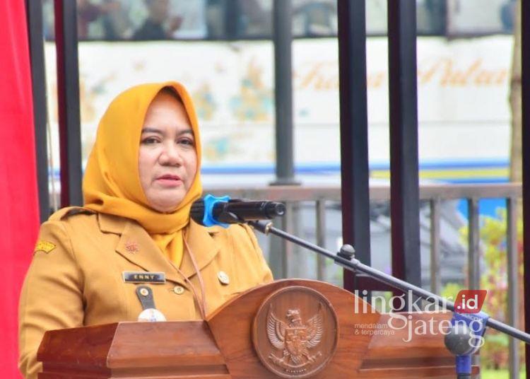 Plt Kepala Dinas Pangan dan Pertanian Kota Salatiga, Eny Endang Surtiani. (Dok Prokompim Salatiga/Lingkarjateng.id)
