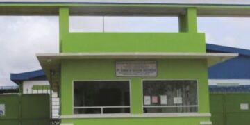 670 Karyawan di Jepara Terancam PHK Imbas PT Samwon Tutup Permanen 1 ILUSTRASI: Tampak depan perusahaan garmen PT Samwon Busana Indonesia di Desa Damarjati, Kecamatan Kalinyamatan, Kabupaten Jepara yang akan tutup permanen pada 1 Agustus 2026. (dok for Lingkarjateng.id)