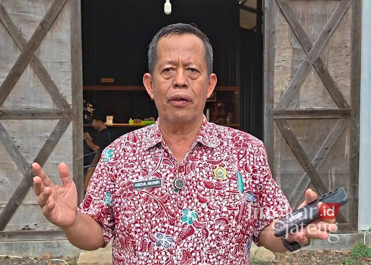 Ketua DPRD Kabupaten Pekalongan, Abdul Munir. (Fahri Akbar/Lingkarjateng.id)