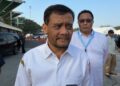 Gubernur Jawa Tengah, Ahmad Luthfi, saat menghadiri Peluncuran Mandatori bahan bakar B50 di Rest Area KM 57 Tol Jakarta-Cikampek, Kabupaten Karawang, Jawa Barat, Kamis , 9 Juli 2026. (dok for Lingkarjateng.id)