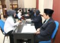 Pelaksanaan tahap wawancara dalam seleksi Beasiswa Santri Pemprov Jateng di kompleks Kantor BPSDMD Jateng, Semarang, Sabtu, 25 Juli 2026. (Humas Pemprov Jateng/Lingkarjateng.id)